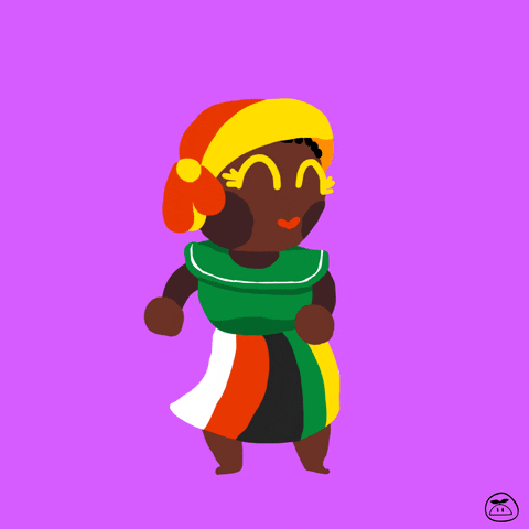 Honduras Lady Sticker GIF