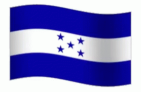 Honduras Wavy Flag GIF