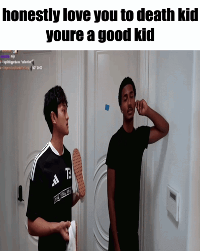 Honestly Love You To Death Kid Youre A Good Kid GIF