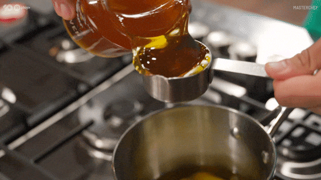 Honey Overflow Pouring GIF