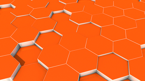 Honeycomb Digital Abstract GIF