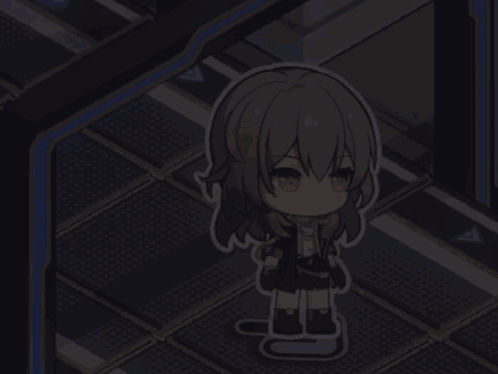 Honkai Star Rail Falling Stelle GIF