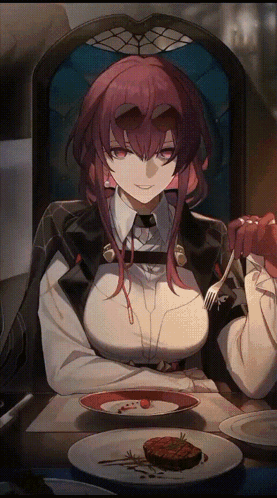 Honkai Star Rail Kafka GIF