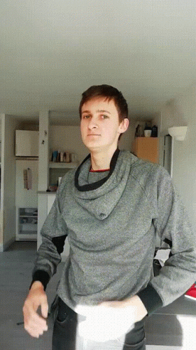 Reverse Hood Covering Face GIF