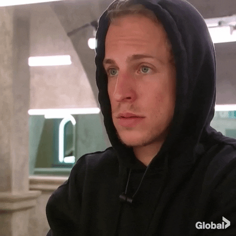 Hoodie Guy Show No Teeth GIF