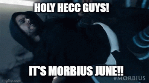 Hoodie Man Laying Down Holy Hecc Morbidus June GIF