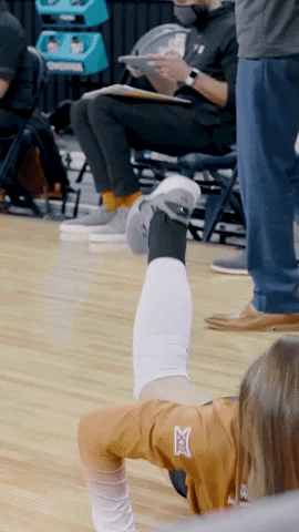 Hook Em Woman Player Dancing GIF