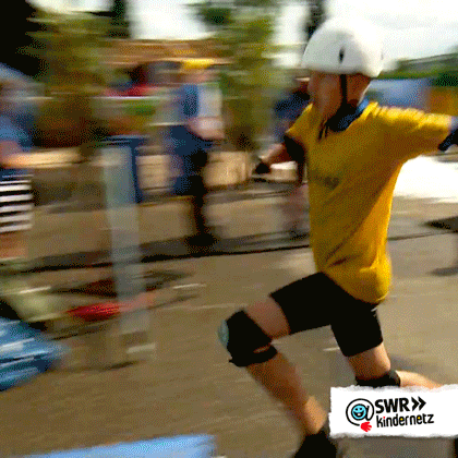 Hoop Dive Giant Waterslide GIF