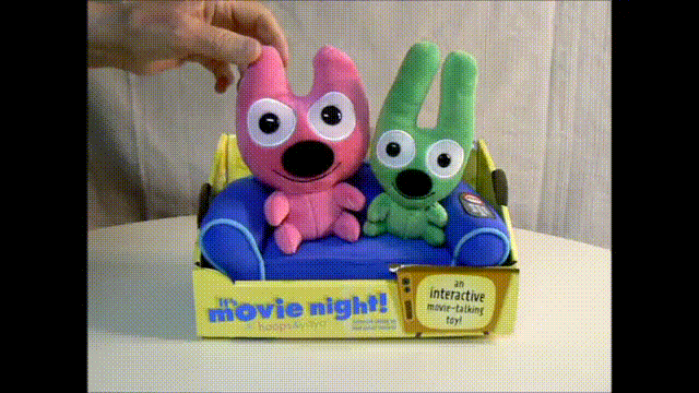 Hoops & YoYo Movie Night Plush.