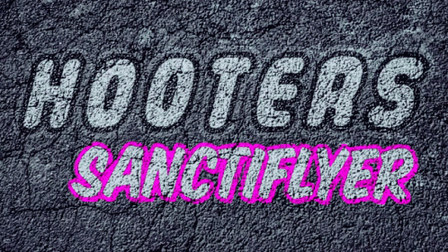 Hooters Sanctuary Pink And White GIF