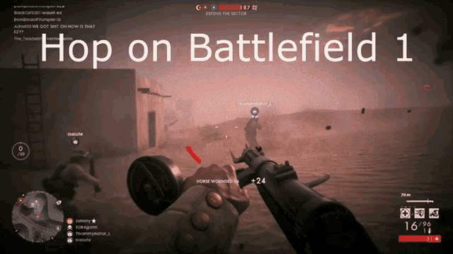 Hop On Battlefield1 Battlefield Gif GIF