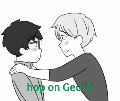 Hop on Geofs Boys Drawing