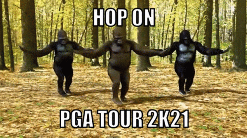 Hop On Gorilla Dancing GIF