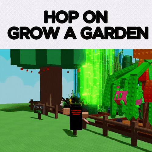 Hop On Grow A Garden Video Game GIF