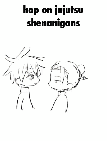 Hop On Jejutsu Shenanigans GIF