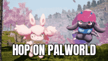 Hop On Palworld Katress Dancing GIF