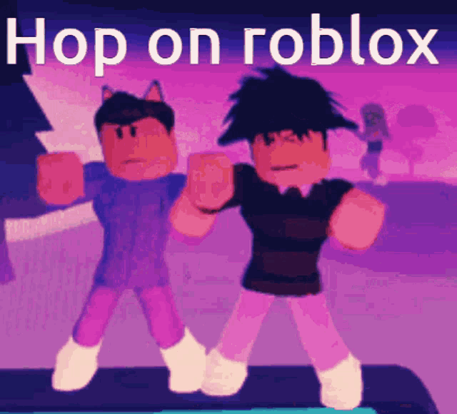 Hop On Roblox GIF