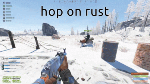 Hop On Rust Snow GIF