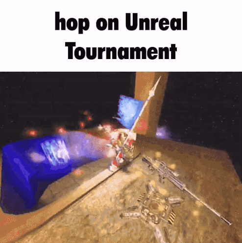 Hop On Unreal Tournament GIF