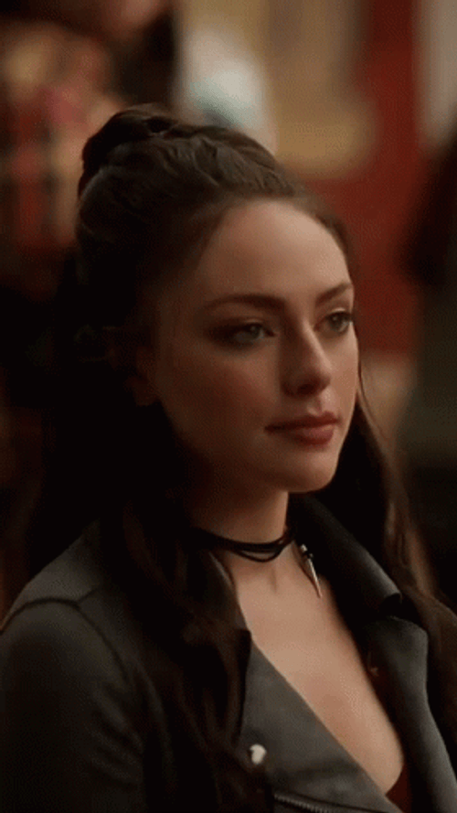 Hope Mikaelson Black Velvet Choker Necklace GIF