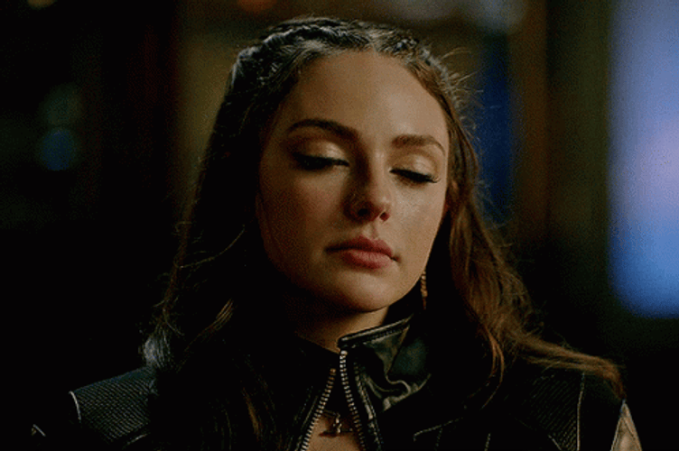 Hope Mikaelson Seriously Close Up GIF