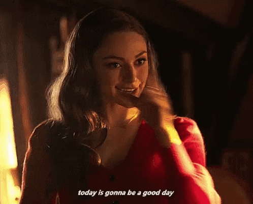 Hope Mikaelson Today Was A Good Day GIF