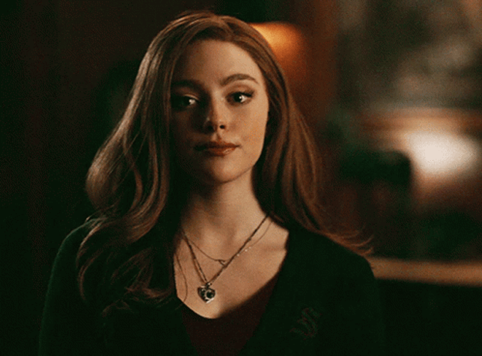 Hope Mikaelson Waving Hand GIF