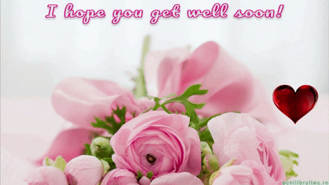 Hope You Feel Better Soon Garden Roses GIF