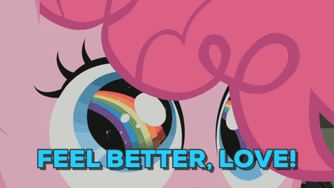 Hope You Feel Better Soon Pinkie Pie GIF