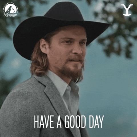 Hope You're Having A Good Day Luke Grimes GIF