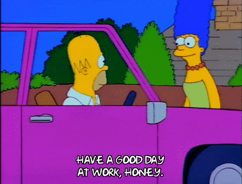 Hope You're Having A Good Day The Simpson GIF