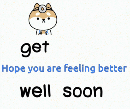 Hope Youre Feeling Better Cat Doctor GIF