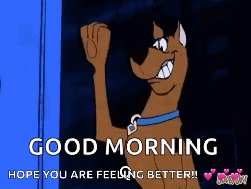 Hope Youre Feeling Better Scooby Doo GIF