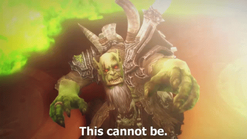 Horned Bearded Game Character Says This Cannot Be