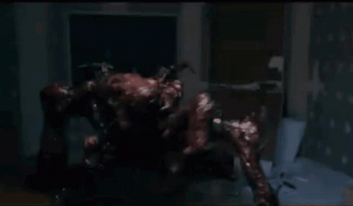 Horned Monster Standing In Room GIF