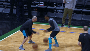 Hornets Staff Coaching Kemba Walker GIF