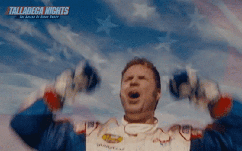 Horray Will Ferrell Talladega Nights GIF