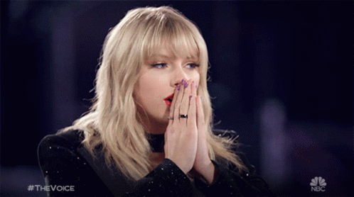 Horrified Taylor Swift In Judging GIF