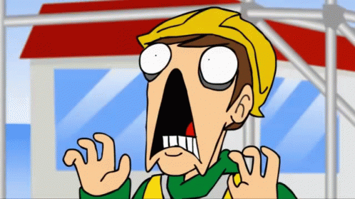 Eddsworld Insane Horrified Face GIF
