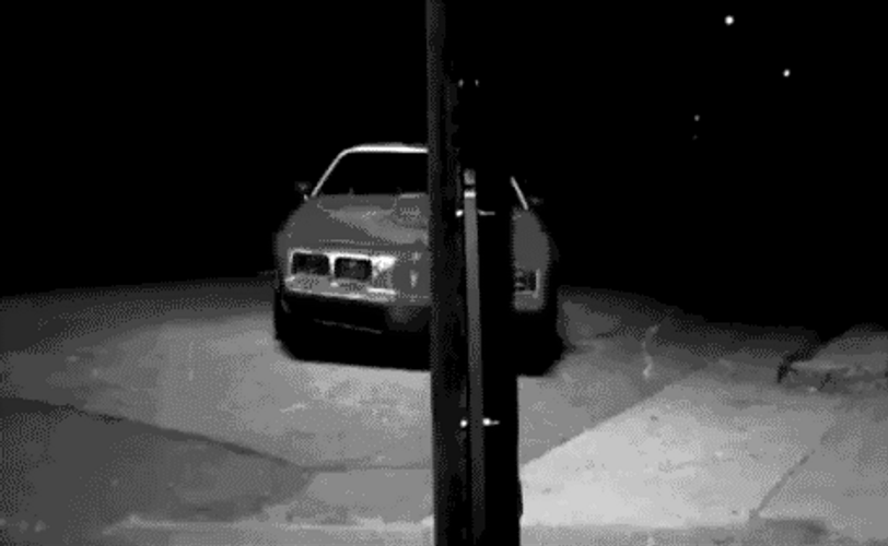 Horrifying Car Crash Test Drive GIF
