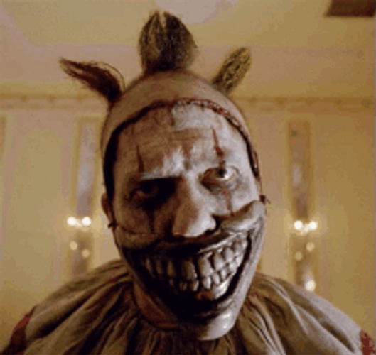Horror Heidistokes Scary Clown GIF