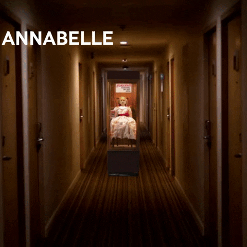 Horror Movie Annabelle Doll GIF