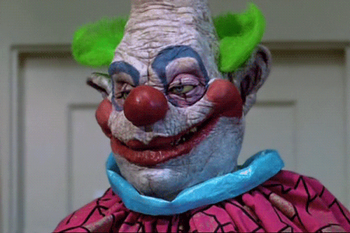 Horror Movie B Movie Clown GIF