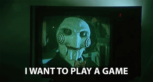 Horror Movie Game Time GIF