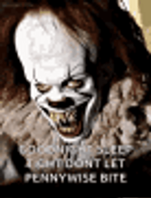 Horror Pennywise Laugh GIF
