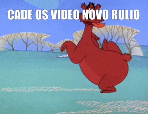Horse Cartoon Cade Os Video Novo Rubio