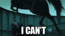 Horse Jump To The Sea I Can't GIF