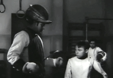 Horseman Holds Horse Spanker Boing GIF