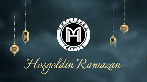 Hoşgeldin Ramazan Greeting Card with Megahub Logo