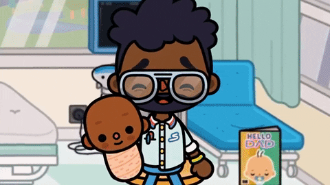 Hospital Babies In Toca Boca Life GIF